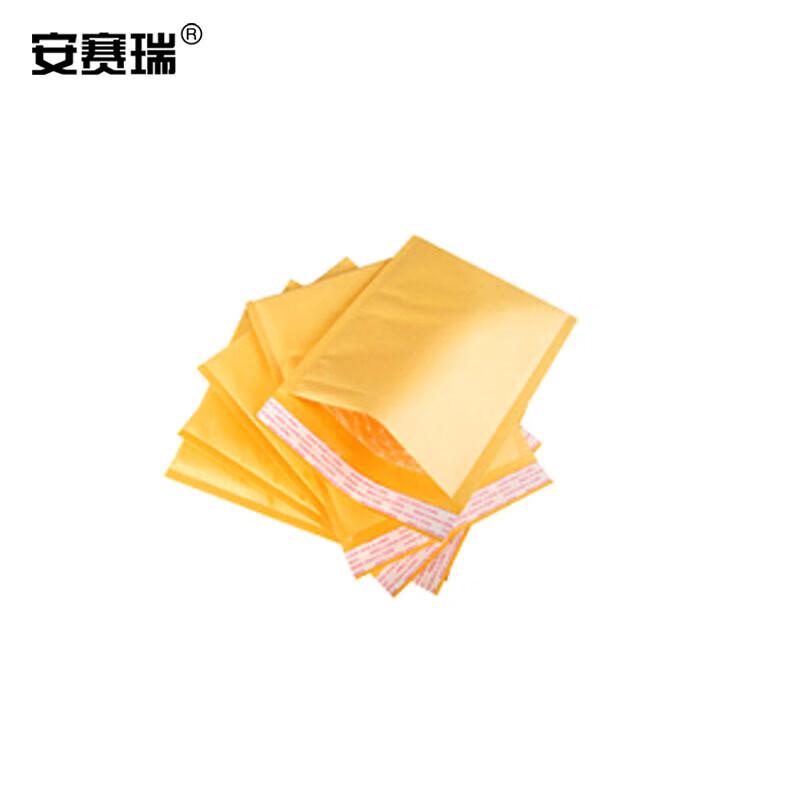 安赛瑞 10108 牛皮纸气泡袋 防潮气泡信封袋 15*20cm+4cm（500个装）按（包）销售