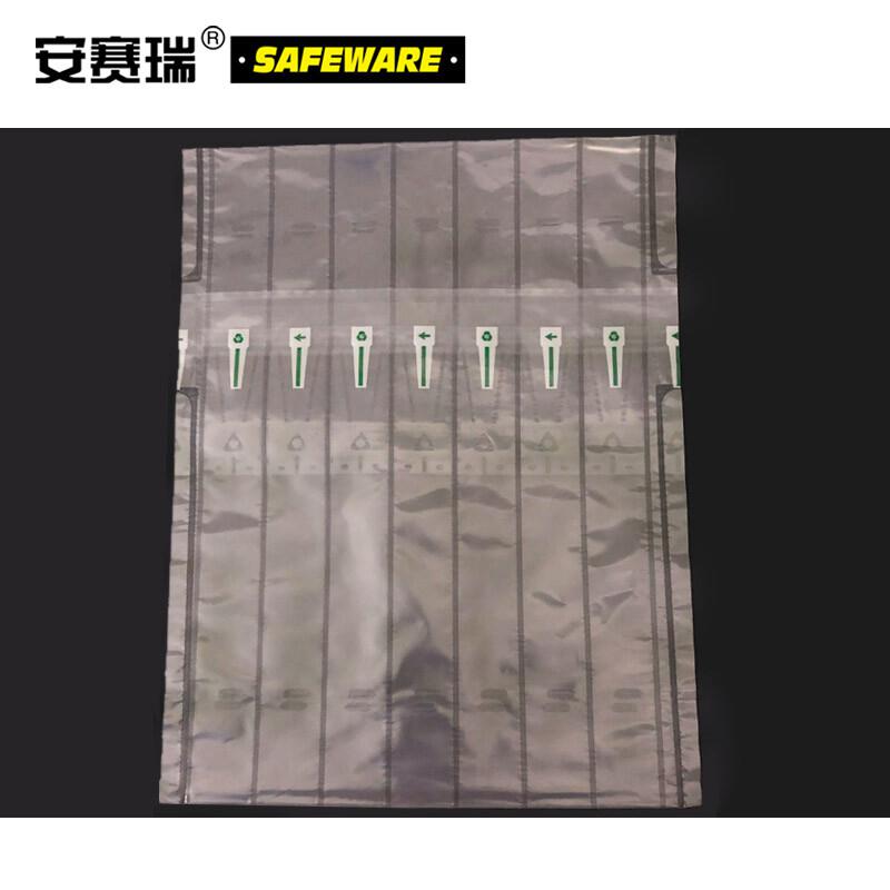安赛瑞 10569 防震气柱袋 减震气柱袋卷材 （100个装） 适用物品尺直径9cm高27cm 厚65μm按（包）销售