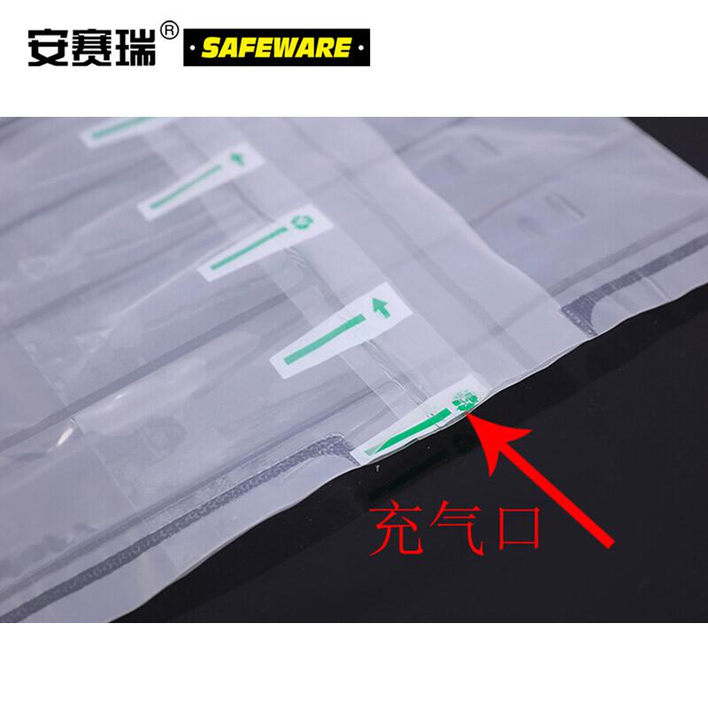安赛瑞 10573 防震气柱袋 易碎防震包装气泡垫（60个装） 适用尺寸长度14cm高30cm 厚65μm按（包）销售