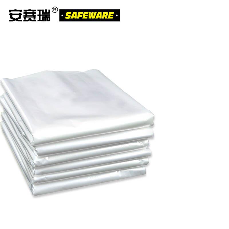 安赛瑞 10582 透明平口塑料袋 薄膜包装袋（10个装） 130*160cm 双面12丝按（包）销售