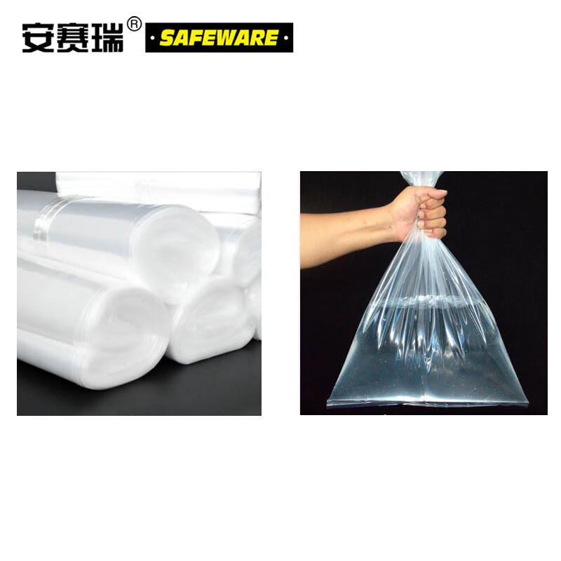安赛瑞 10582 透明平口塑料袋 薄膜包装袋（10个装） 130*160cm 双面12丝按（包）销售