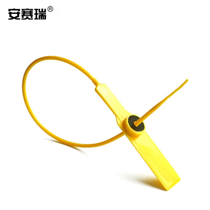 安赛瑞 23485 塑料封条 一次性塑料铅封 全长28cm(100根装) 黄色按(包)销售 安赛瑞 23485 塑料封条 一次性塑料铅封 全长28cm(100根装) 黄色按(包)销售