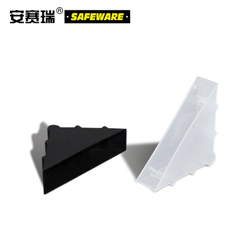 安赛瑞 23569 三角形塑料防撞护角包角 运输防撞 50*50*12mm（200个装） 白色按（包）销售