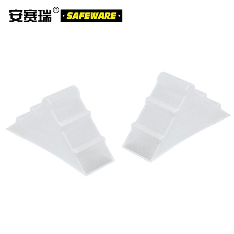 安赛瑞 23571 三角形塑料防撞护角包角 运输防撞 50*50*22mm（200个装） 白色按（包）销售