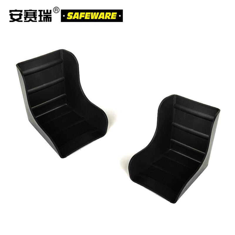 安赛瑞 23573 L型塑料防撞护角包角 运输防撞加厚护角 60*60*50mm（200个装） 黑色按（包）销售