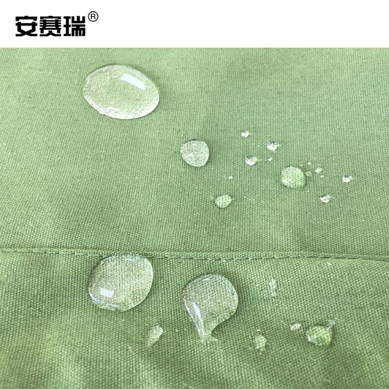 安赛瑞 24572 帆布中转袋快递袋 加厚物流搬家袋 50*80cm 军绿色按（个）销售