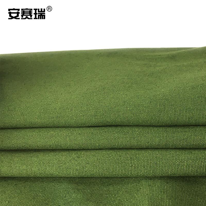 安赛瑞 24574 帆布中转袋快递袋 加厚物流搬家袋 100*120cm 军绿色按（个）销售