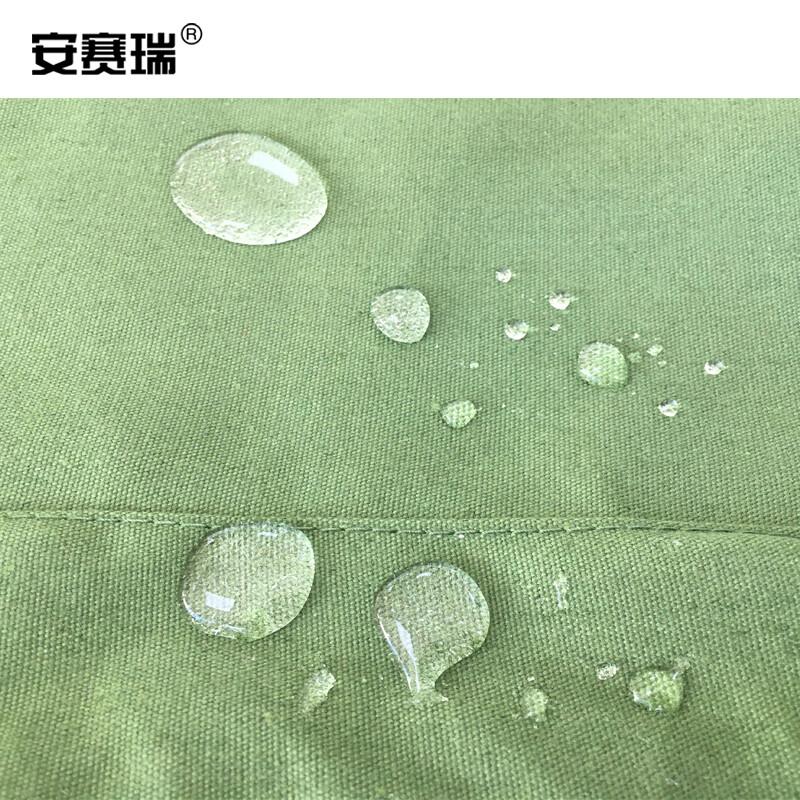 安赛瑞 24574 帆布中转袋快递袋 加厚物流搬家袋 100*120cm 军绿色按（个）销售