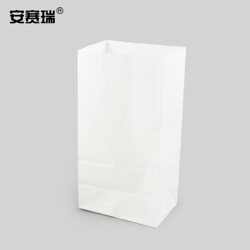 安赛瑞 28564 黄牛皮纸袋 打包袋收纳纸袋 非防油 加厚款 12×7×22cm（50个装）按（包）销售
