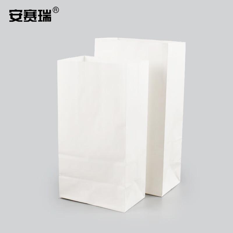 安赛瑞 28564 黄牛皮纸袋 打包袋收纳纸袋 非防油 加厚款 12×7×22cm（50个装）按（包）销售