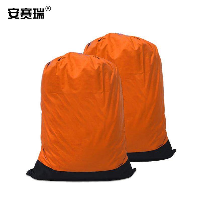安赛瑞 200169 快递中转袋环保袋 搬家袋酒店洗涤厂打包袋 1×1.4m 橙色按（个）销售