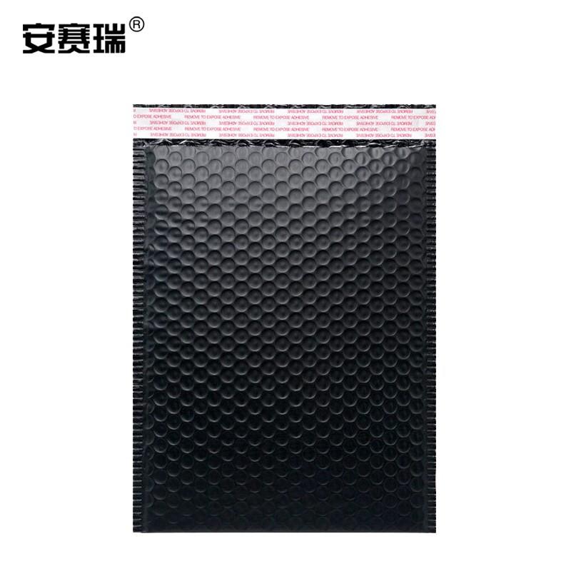 安赛瑞 240020 气泡信封袋 共挤膜泡沫袋 23×29+4cm（74只装） 黑色按（包）销售