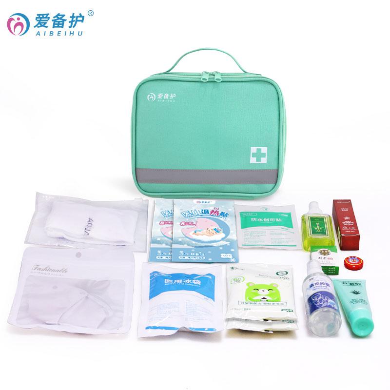 爱备护 ABH-L012A 防暑降温包 20cm×16cm×7cm 蓝色 600D牛津面料 含14种25件急救用品按(套)销售 爱备护 ABH-L012A 防暑降温包 20cm×16cm×7cm 蓝色 600D牛津面料 含14种25件急救用品按(套)销售