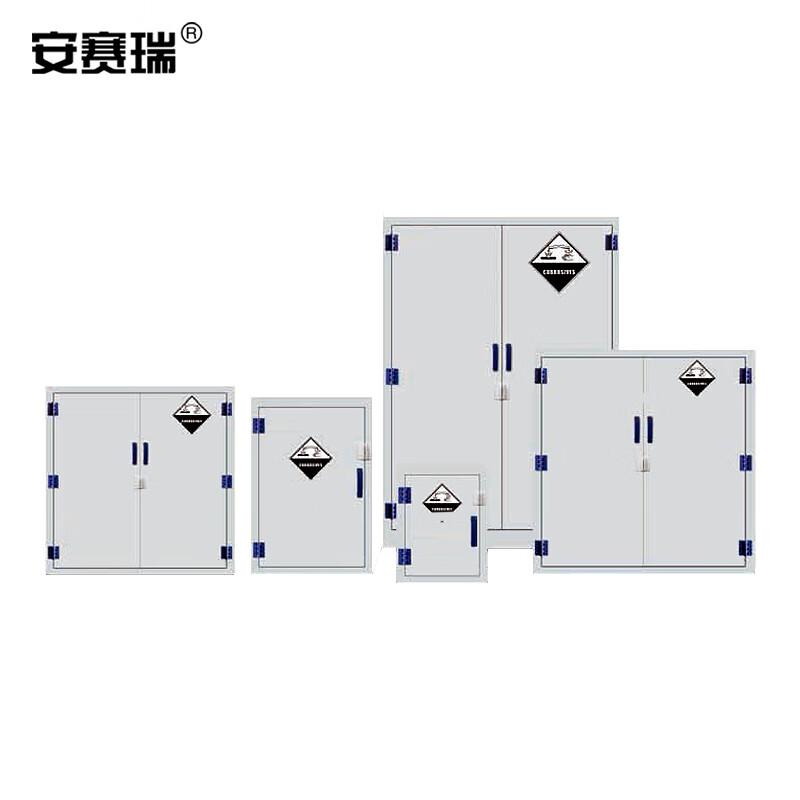 安赛瑞 2B00043 PP强酸碱柜 腐蚀性化学品安全存储柜试剂器皿柜防酸碱柜 45加仑双门1650x1090x460mm按（个）销售