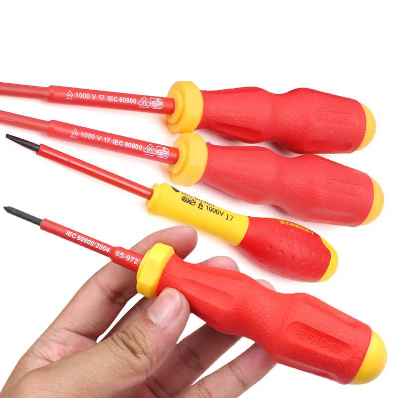 史丹利 65-973-22 绝缘十字螺丝批PH1x80mm按（把）销售