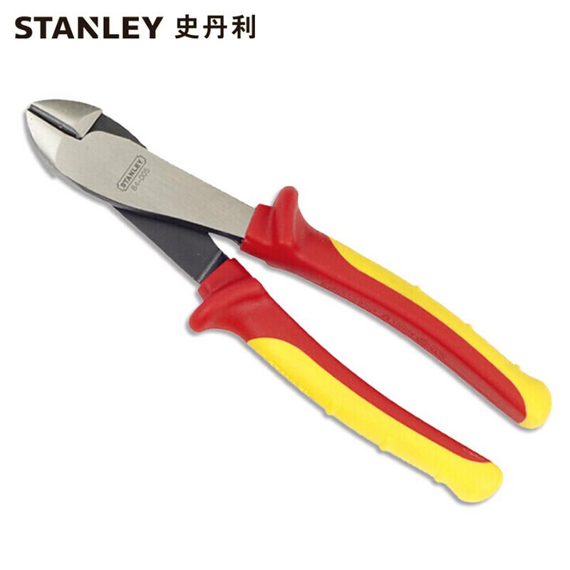 史丹利 84-004-23 FatMax绝缘斜嘴钳8”按把销售