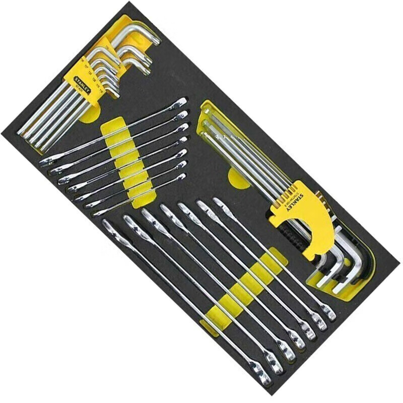 史丹利 90-035-23 EVA工具托组套-32件两用扳手及内六角扳手按套销售