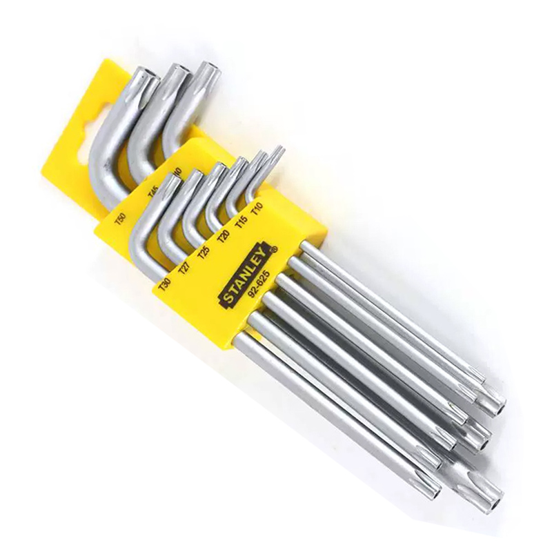 史丹利 92-625-23 9件套长L形中孔花形扳手TT10-TT50按（套）销售