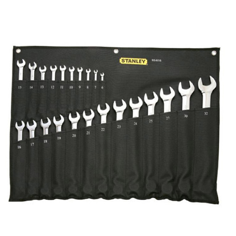 史丹利 93-616-22 23件套公制精抛光两用长扳手按套销售