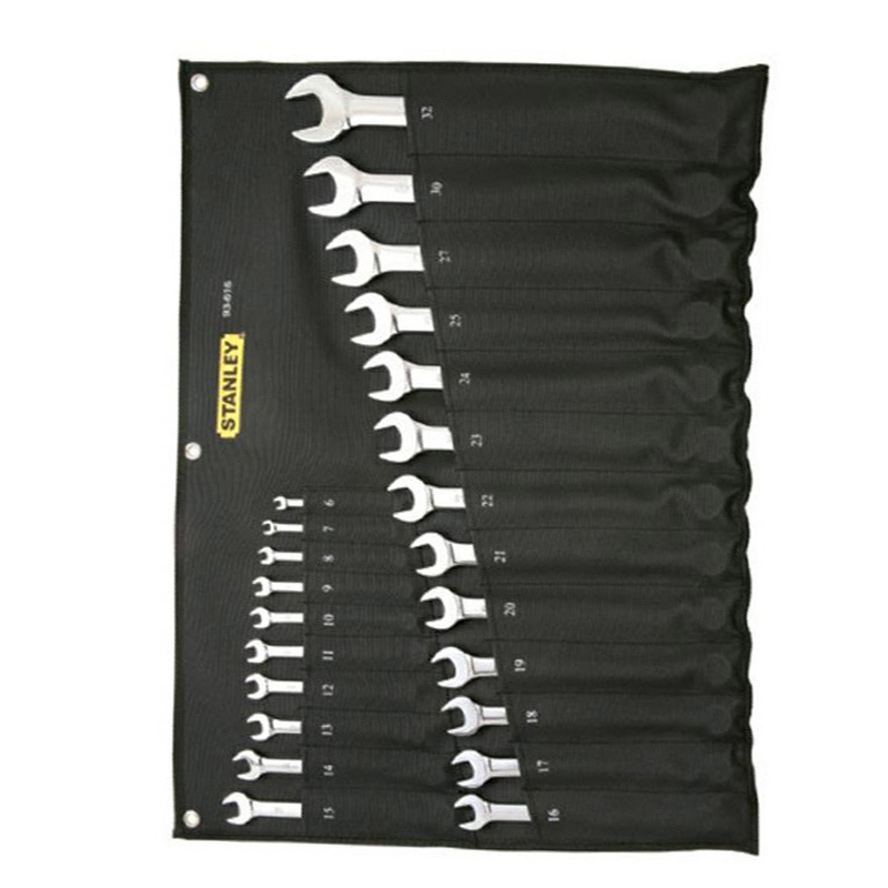 史丹利 93-616-22 23件套公制精抛光两用长扳手按套销售 史丹利 93-616-22 23件套公制精抛光两用长扳手按套销售