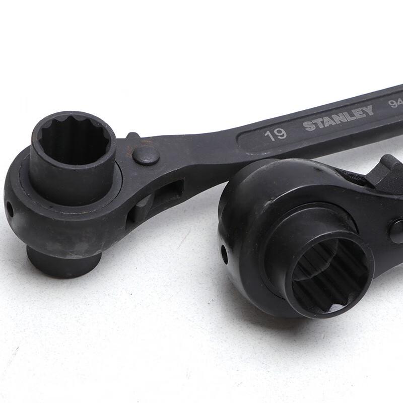 史丹利 94-177-2-23 公制双口尖尾棘轮扳手17x21mm按把销售 史丹利 94-177-2-23 公制双口尖尾棘轮扳手17x21mm按把销售