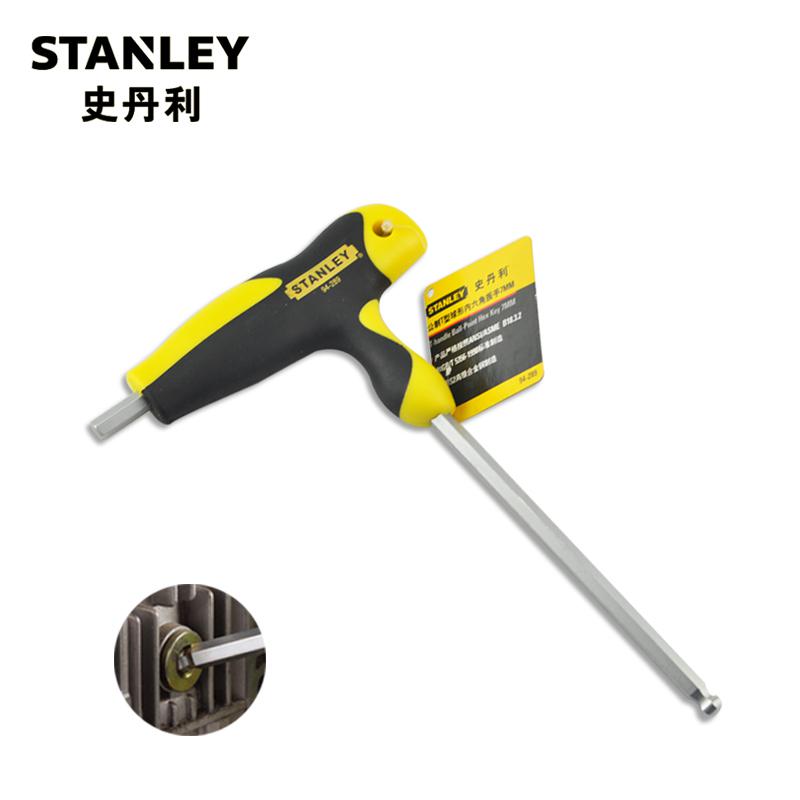 史丹利 94-287-23 公制T形球头内六角扳手5mm按把销售