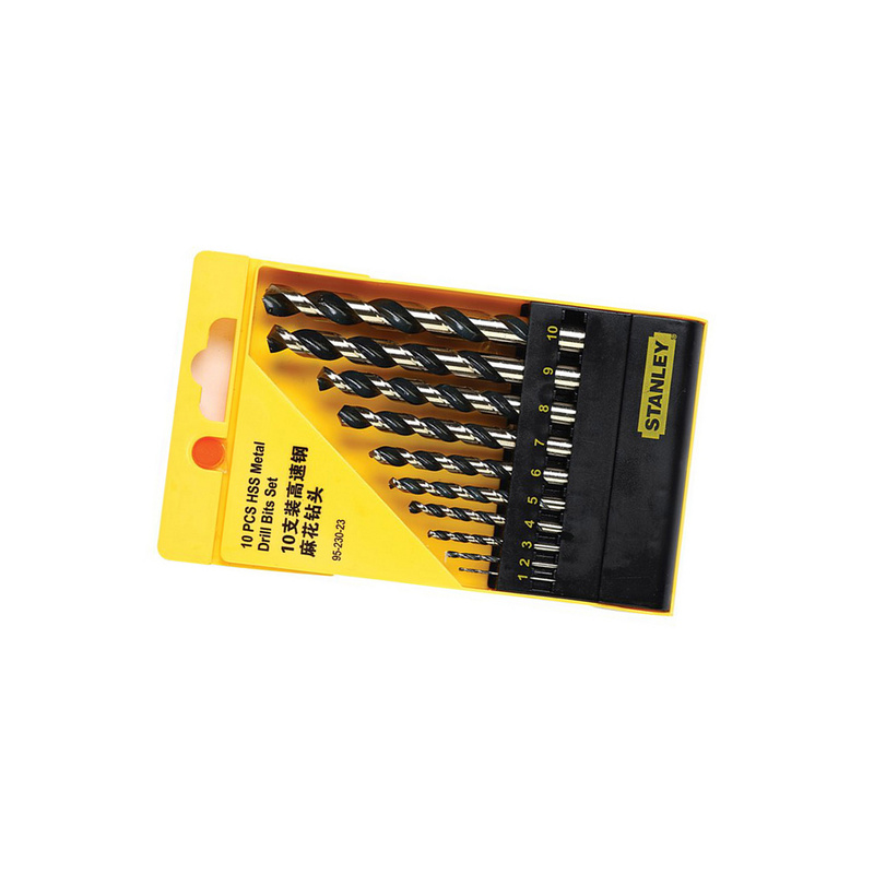 史丹利 95-230-23 10支装高速钢麻花钻头组套按（套）销售