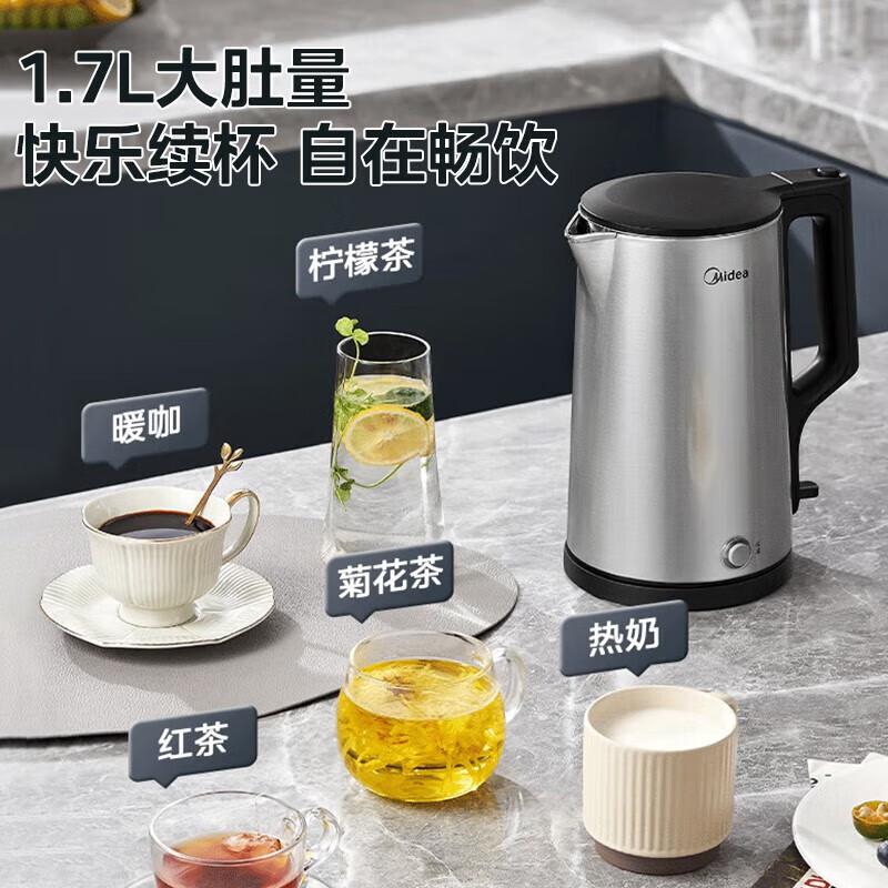 美的 MK-PJ17A06 电水壶 1.7L按（台）销售