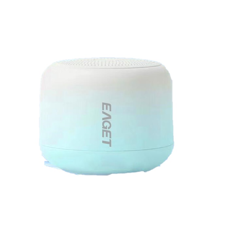 忆捷 EK01-蓝色 蓝牙音箱 360度环绕立体声震撼低音音效  蓝牙V5.1播放小巧便携迷你按个销售