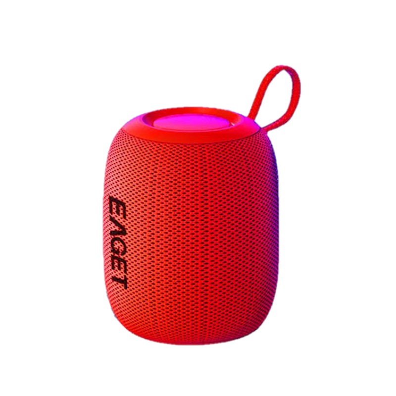 忆捷 EK02-红色 蓝牙音箱 1200mAH持久续航立体环绕低音音效  蓝牙V5.3播放小巧便携按个销售