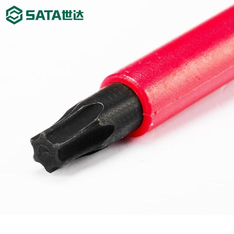 世达 61802 VDE绝缘花形螺丝批 T10按(个)销售 世达 61802 VDE绝缘花形螺丝批 T10按(个)销售