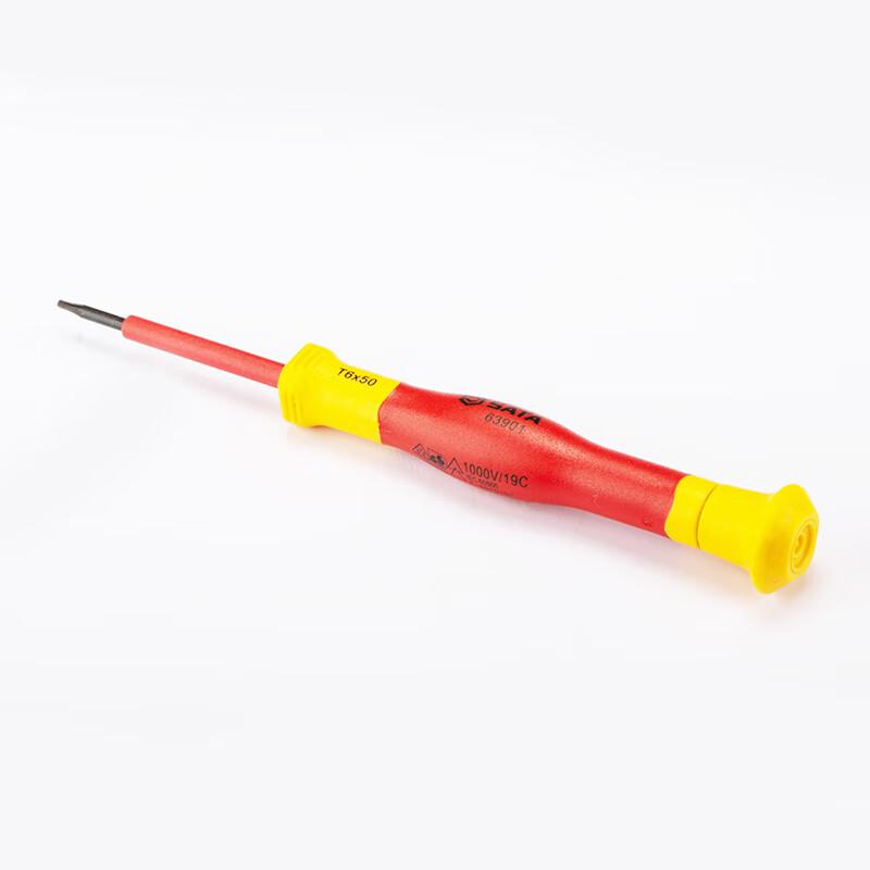 世达 63901 VDE绝缘花形微型螺丝批 T6x50MM按(个)销售 世达 63901 VDE绝缘花形微型螺丝批 T6x50MM按(个)销售