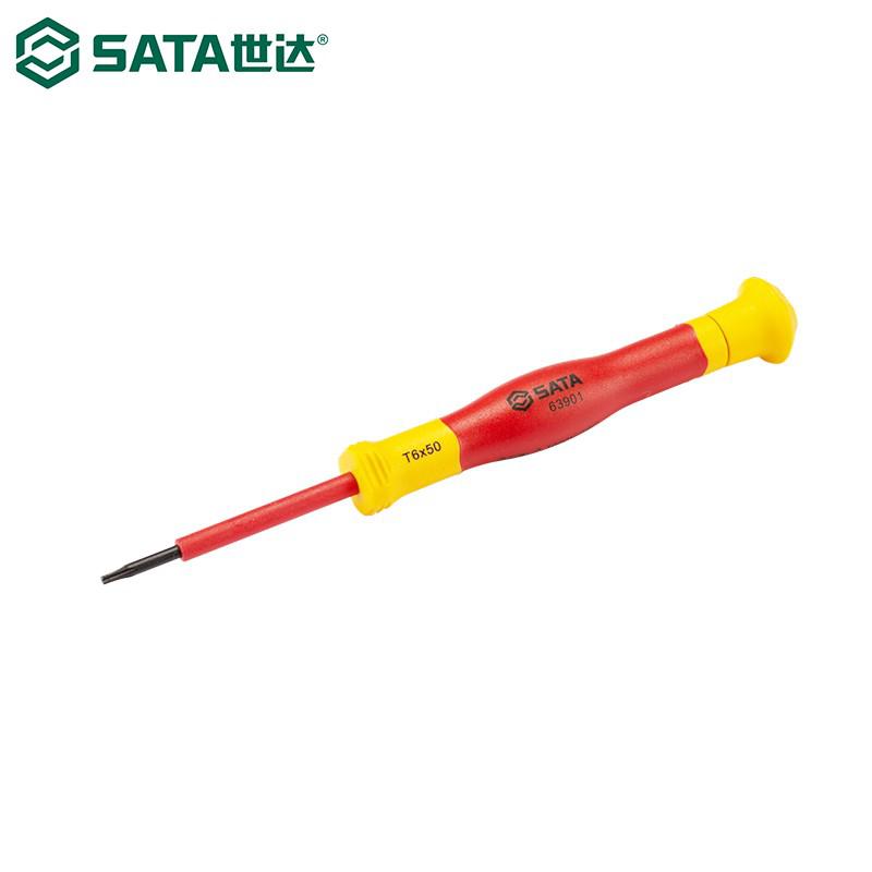 世达 63903 VDE绝缘花形微型螺丝批T10x50MM按（个）销售