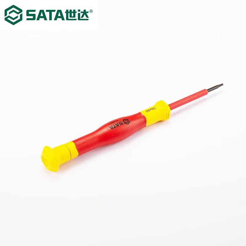 世达 63903 VDE绝缘花形微型螺丝批T10x50MM按（个）销售