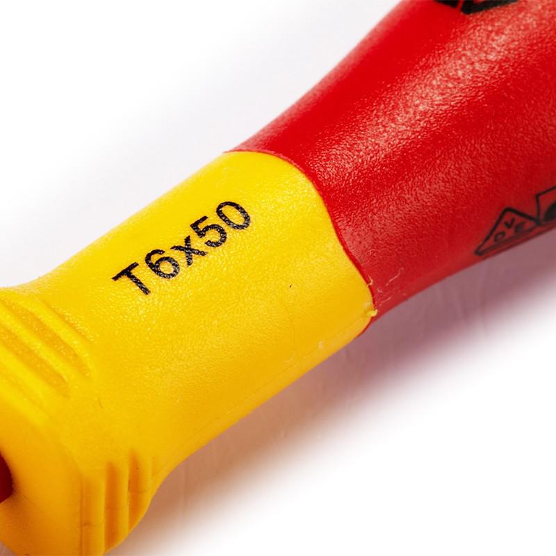 世达 63903 VDE绝缘花形微型螺丝批T10x50MM按（个）销售