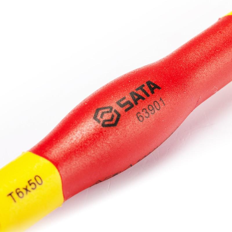 世达 63903 VDE绝缘花形微型螺丝批T10x50MM按（个）销售