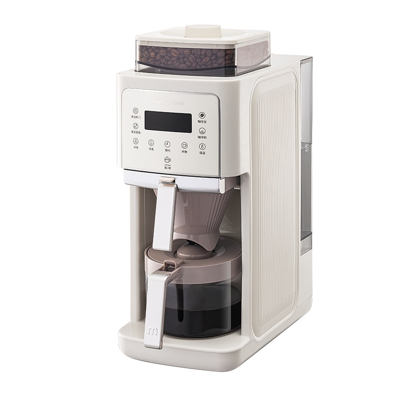 摩飞 MR7009 全自动美式咖啡机 冰咖萃取冷热双咖系统 白色按（台）销售