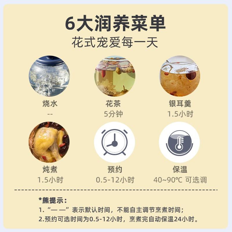 小熊 YSH-C08V1 养生杯mini0.8升(个人款)按(台)销售 小熊 YSH-C08V1 养生杯mini0.8升(个人款)按(台)销售