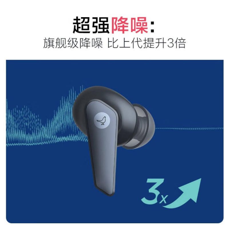 LIBRATONE 小鸟耳机 AIR+第3代 主动降噪真无线高端蓝牙耳机 标准版 白色按个销售