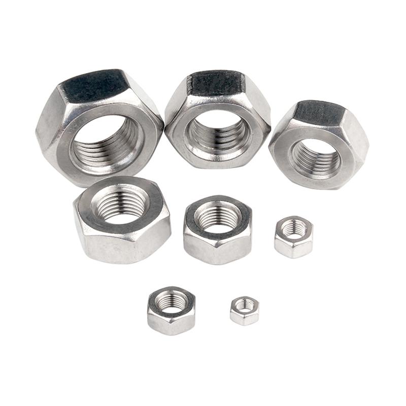 捷诺立 55621 304不锈钢螺母外六角螺母六角螺帽螺丝帽 M4(300只装)按(包)销售 捷诺立 55621 304不锈钢螺母外六角螺母六角螺帽螺丝帽 M4(300只装)按(包)销售