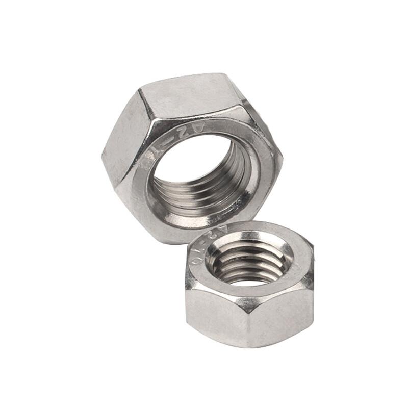 捷诺立 55625 304不锈钢螺母外六角螺母六角螺帽螺丝帽 M10(30只装)按（包）销售