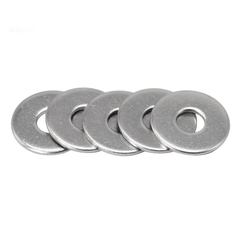 捷诺立 56440 201不锈钢大平垫加大垫圈加宽平垫片 M5*15mm*1.2mm(200只)按（包）销售