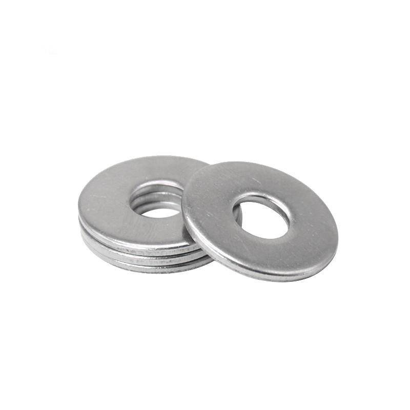 捷诺立 56450 201不锈钢大平垫加大垫圈加宽平垫片 M10*40mm*2mm(20只装)按（包）销售