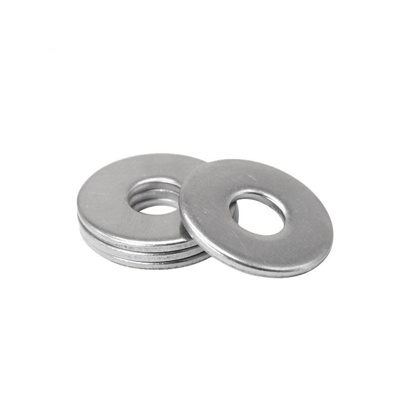 捷诺立 56453 201不锈钢大平垫加大垫圈加宽平垫片 M14*44mm*3mm(15只)按（包）销售