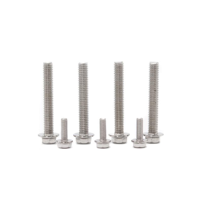 捷诺立 56989 法兰螺栓304不锈钢外六角带垫花齿防滑螺钉 M10*30mm10只按(包)销售 捷诺立 56989 法兰螺栓304不锈钢外六角带垫花齿防滑螺钉 M10*30mm10只按(包)销售