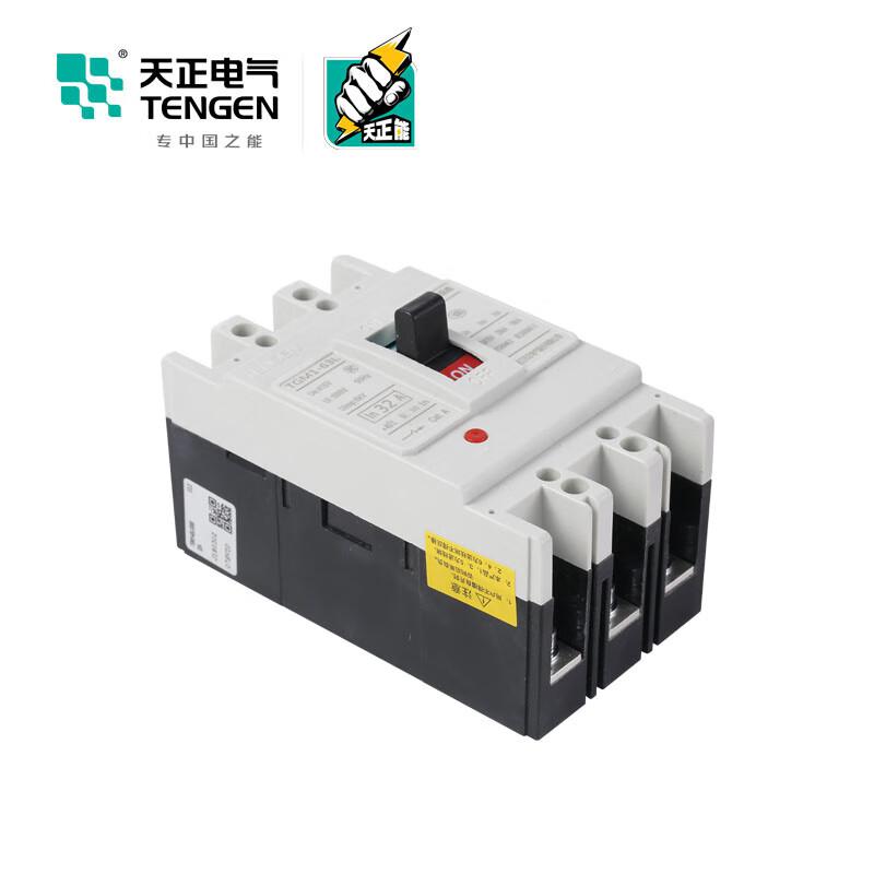 天正电气 TGM1-63L/3340 25A AC220V 塑壳断路器按（个）销售
