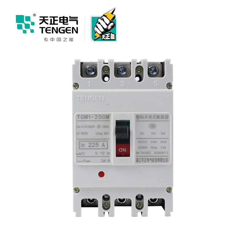 天正电气 TGM1-250M/3200 250A 塑壳断路器按（个）销售