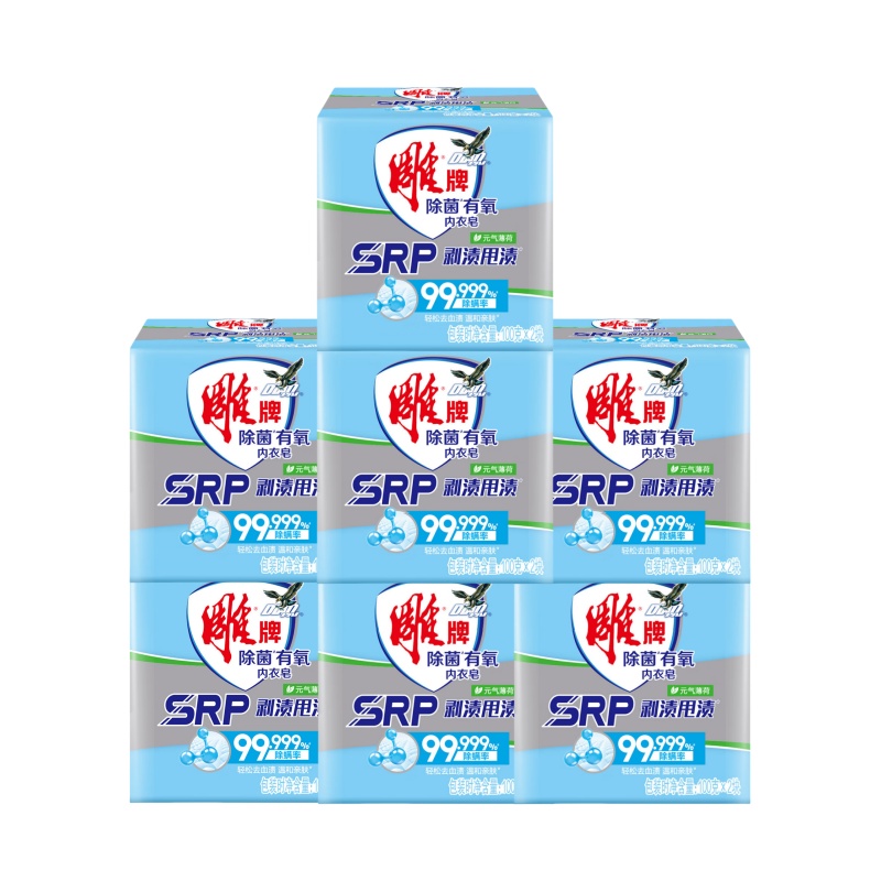 雕牌 除菌有氧内衣皂 100g*2*7组按（组）销售
