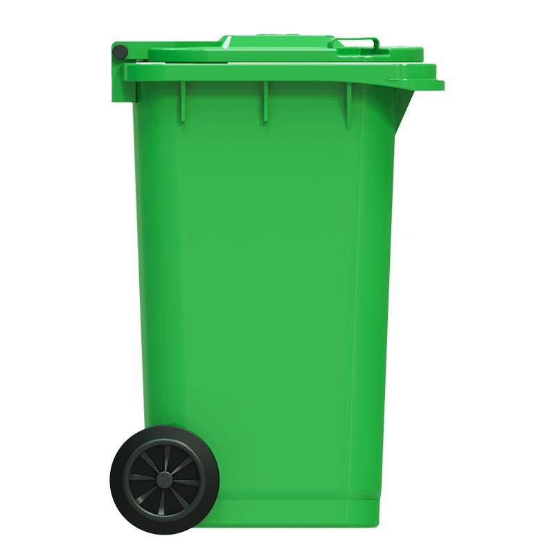 科力邦 KB5100-100L 户外垃圾桶绿色新国标分类垃圾桶大号加厚100L(个) 绿色按（个）销售