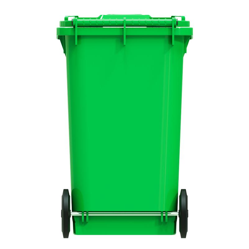 科力邦 KB5100-100L 户外垃圾桶绿色新国标分类垃圾桶大号加厚100L(个) 绿色按（个）销售